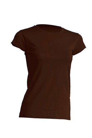 REGULAR T-SHIRT LADY chocolate REGULAR T-SHIRT LADY chocolate